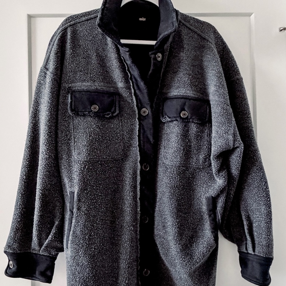Free People Ruby Jacket in Black Size Medium